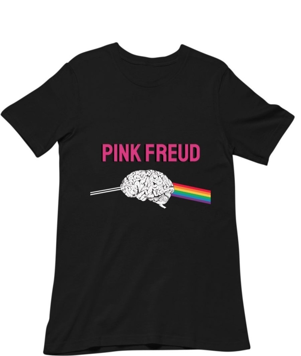 Pink Freud T-Shirt LOVE FAN BASIC